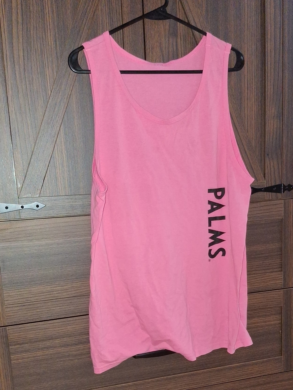 PALMS Pink Women's Scoop Neck Tank Top